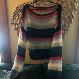 Hand knit sweater